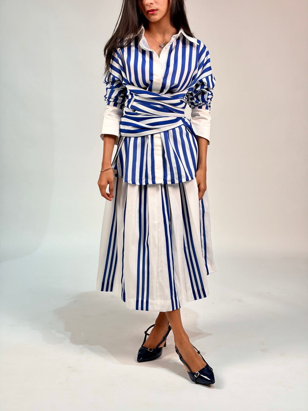 Cinched Sailor Shirt