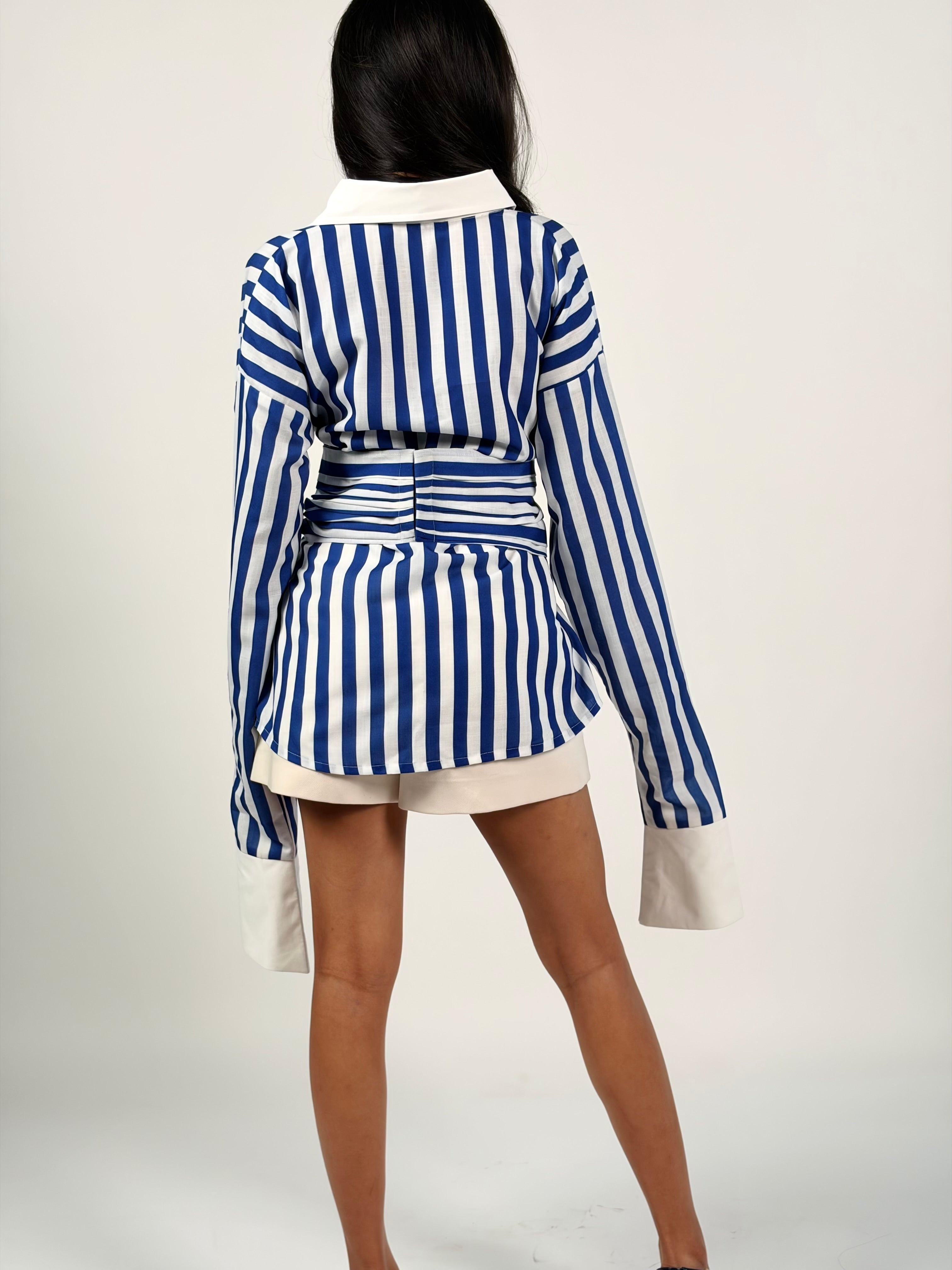 Cinched Sailor Shirt