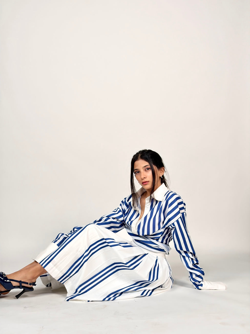 Box Pleat Sailor Skirt