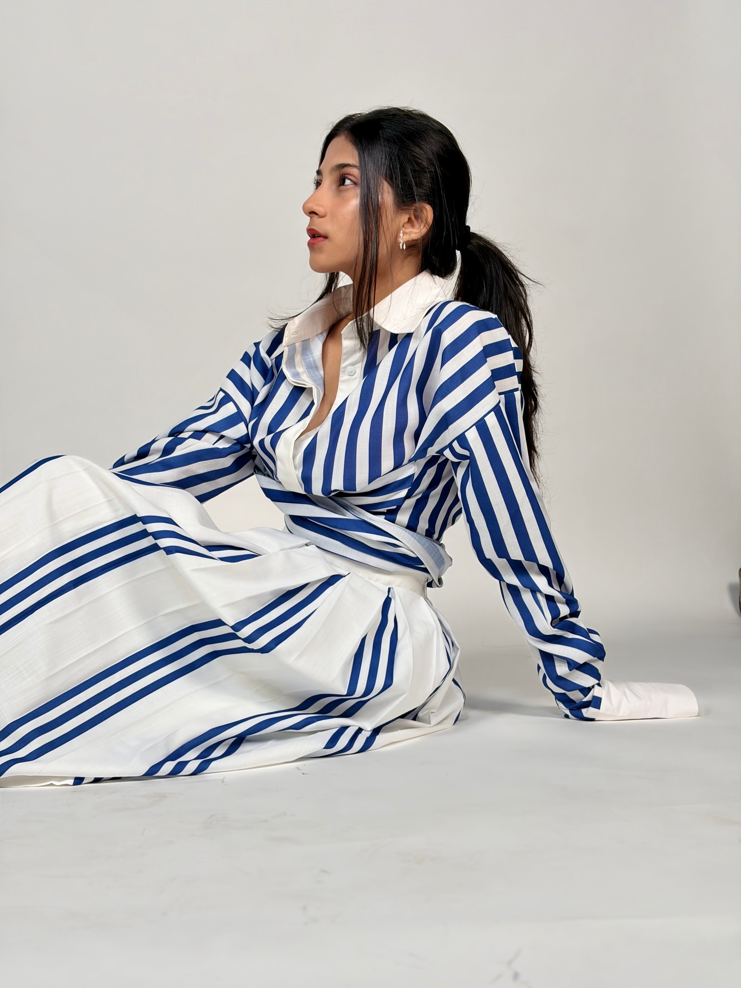 Cinched Sailor Shirt